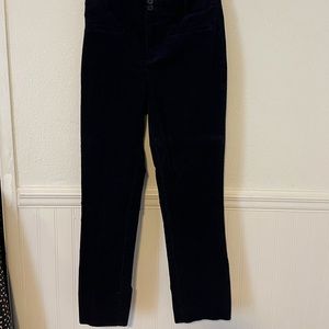 Anthropologie Navy Corduroy Pants, Size 2